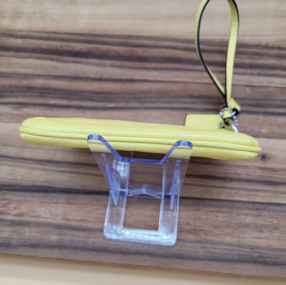 Coach Yellow Wristlet - Picture 7 of 7